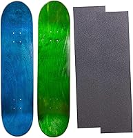 Vista 7 de Cal 7 Tablas de patineta en blanco con agarre, juego de 2