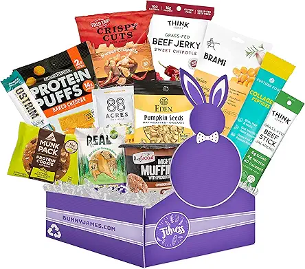 High Protein Sampler Snack Box: Healthy Fitness Gifts,...