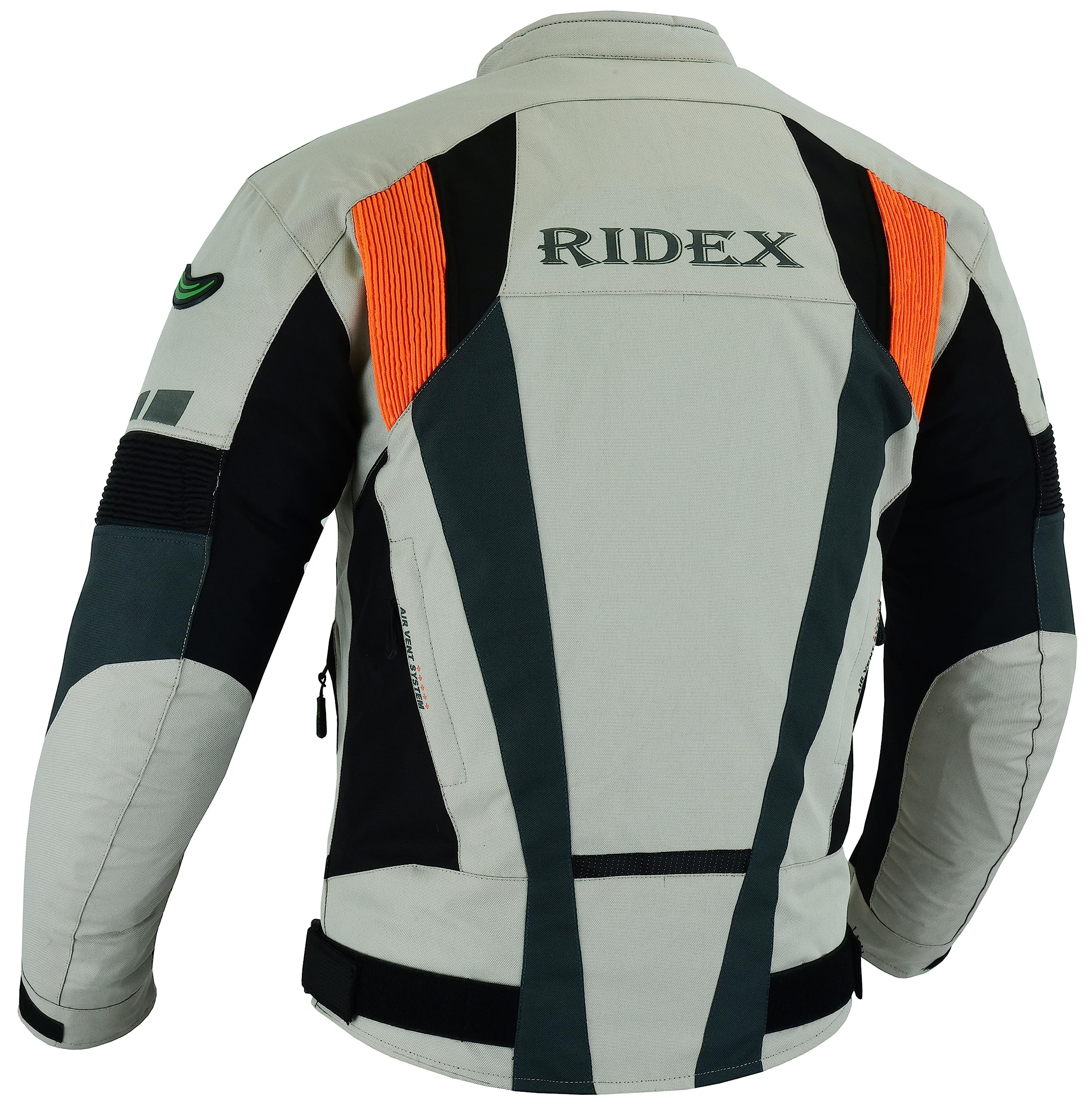 RIDEX Chaqueta de moto CJ227 para hombre, transpirable, impermeable, con armaduras
