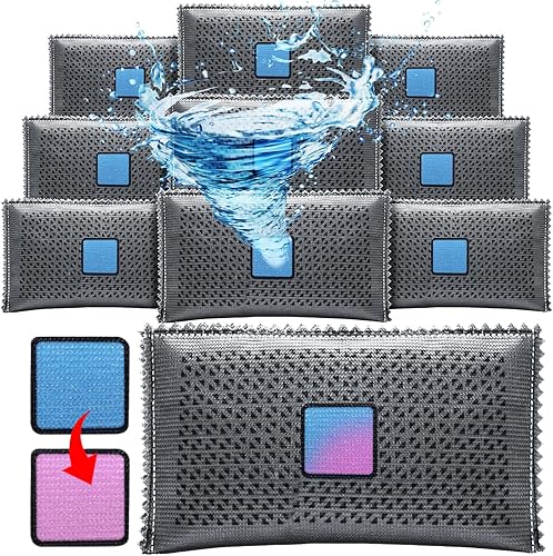 Timgle Paquete de 10 unidades de 7.05 oz de desecante recargables para almacenamiento de paquetes de gel de sílice para absorber la humedad seca,
