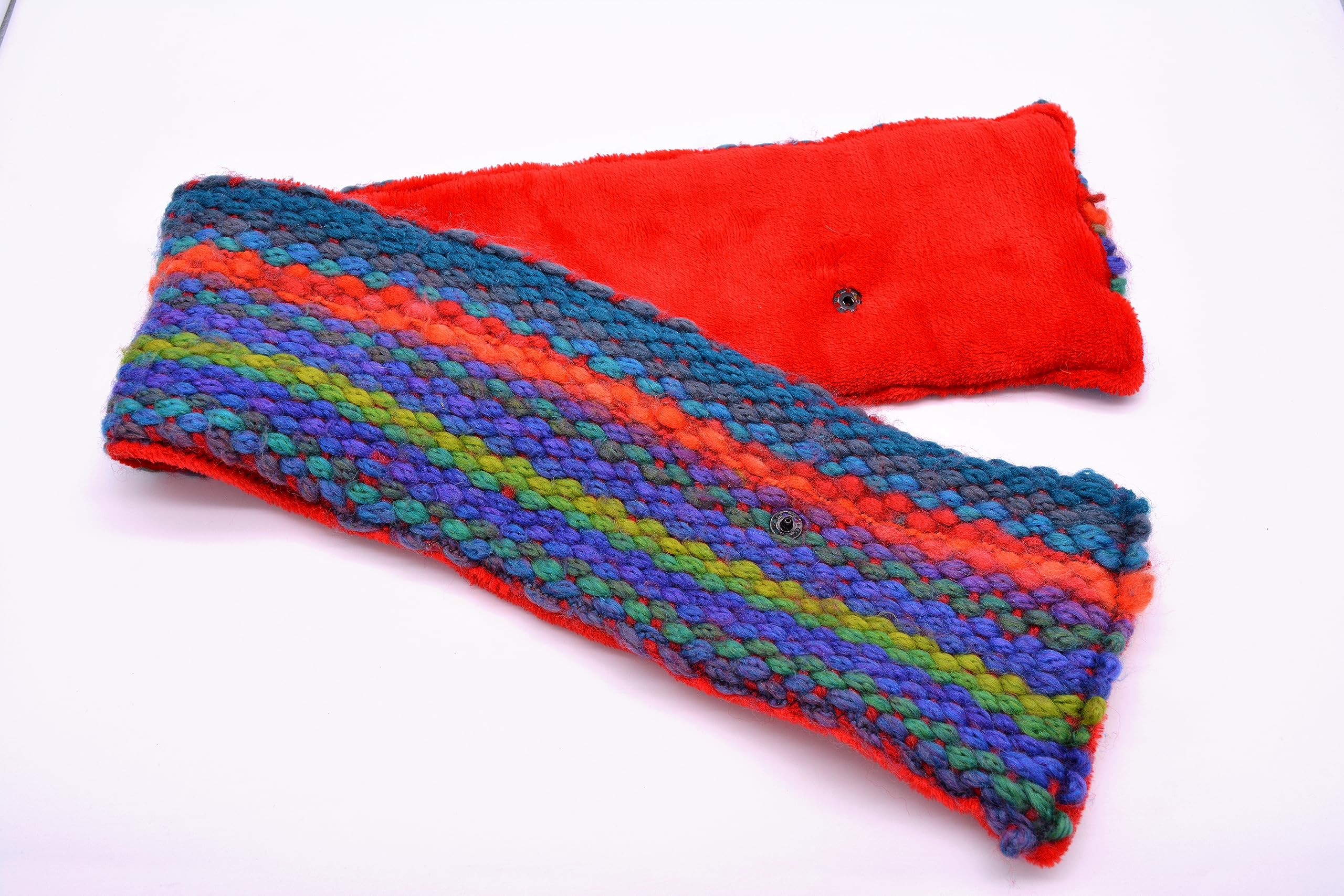Cuello tejido a mano para mujer. Bufanda tejida a mano para mujer.