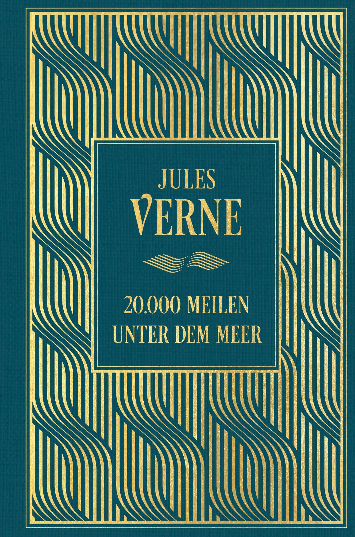 20.000 Meilen unter dem Meer: Mit den Illustrationen der Originalausgabe: Leinen mit Goldprägung