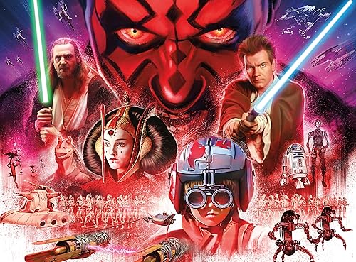 Buffalo Games - Silver Select - Star Wars - Tu enfoque determina tu realidad - Rompecabezas de 1000 piezas para adultos desafiante - Tamaño