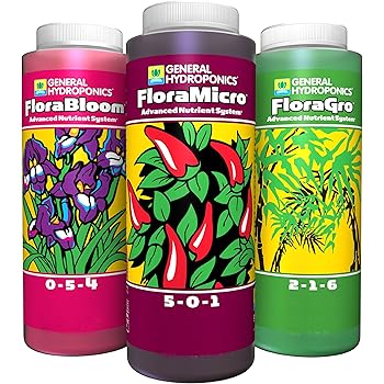Amazon Com Floragro Florabloom Floramicro Set 1oz Floralicious Plus Pints Garden Outdoor