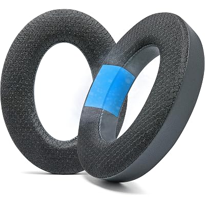 WC Freeze PC38X - Cooling Gel Earpads for Sennheiser PC38X / PC37X / HD599 / HD598/ HD560S / Game ONE & More, Made by Wicked Cushions - Elevate Comfort, Durability, & Sound | Black