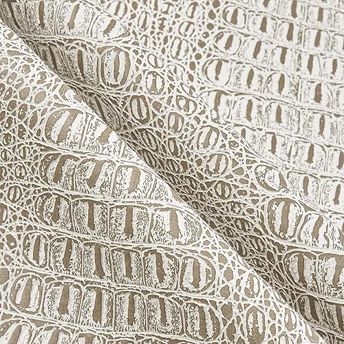 Miniatura 3 de Piel Sintética Gator peltre tela por el patio