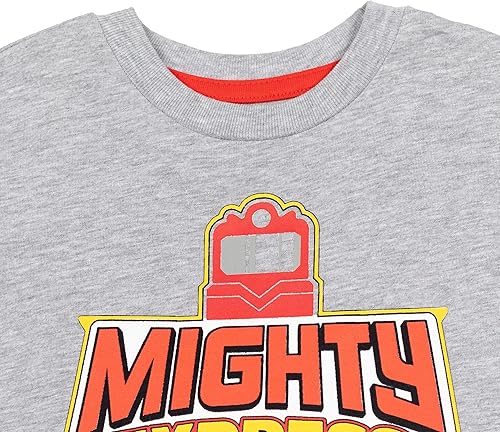 Vista 7 de Mighty Express Nate Brock Milo - Camiseta de manga corta para niños (2 unidades)