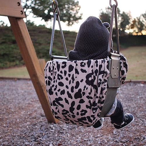 Miniatura 4 de Funda de lactancia para asiento de automóvil, multiusos, suave, elástica, para bufanda de lactancia, lactancia materna, silla alta, cubierta de