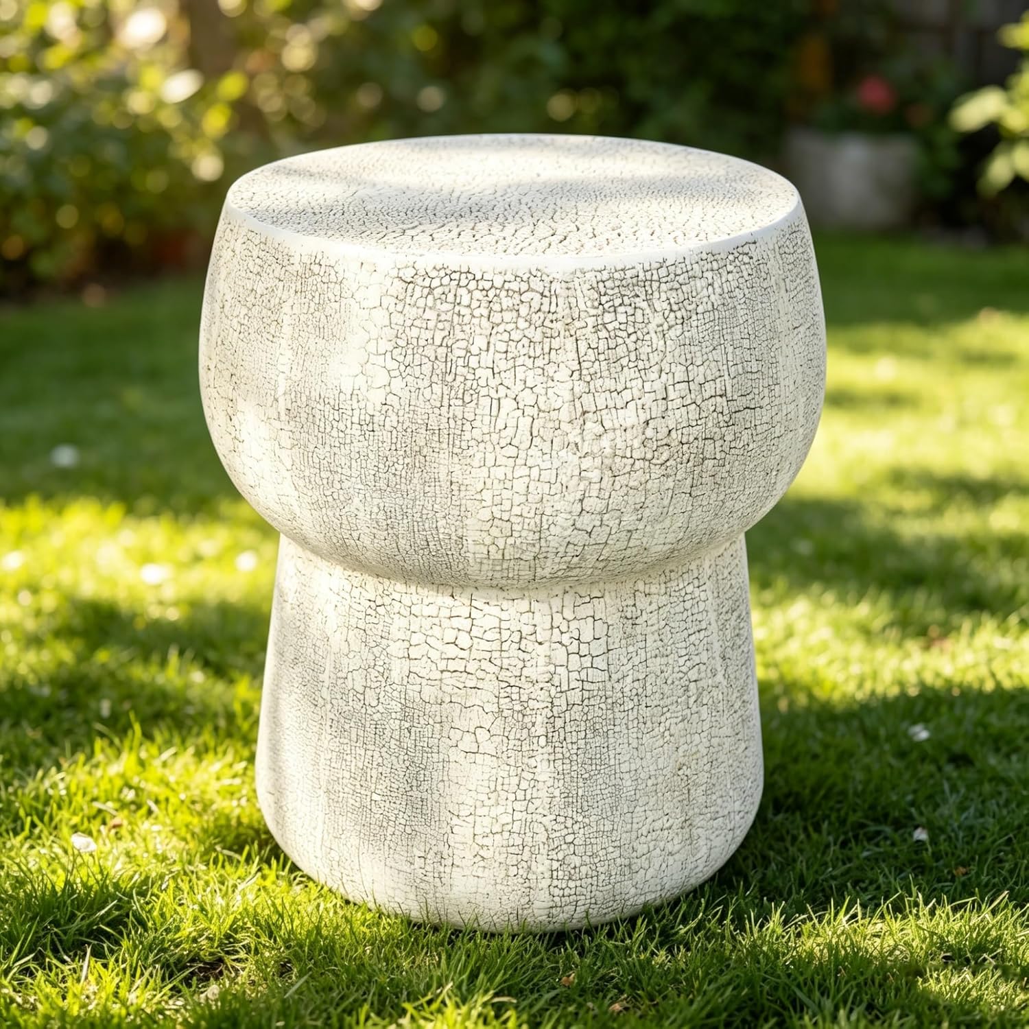 Outdoor Side Table Ideal for patios Balconies and Gardens Complements Outdoor Seating with Functional Surface for Daily Leisure use