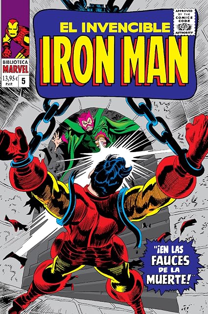 Portada de Biblioteca Marvel el Invencible Iron Man 5 Bm49