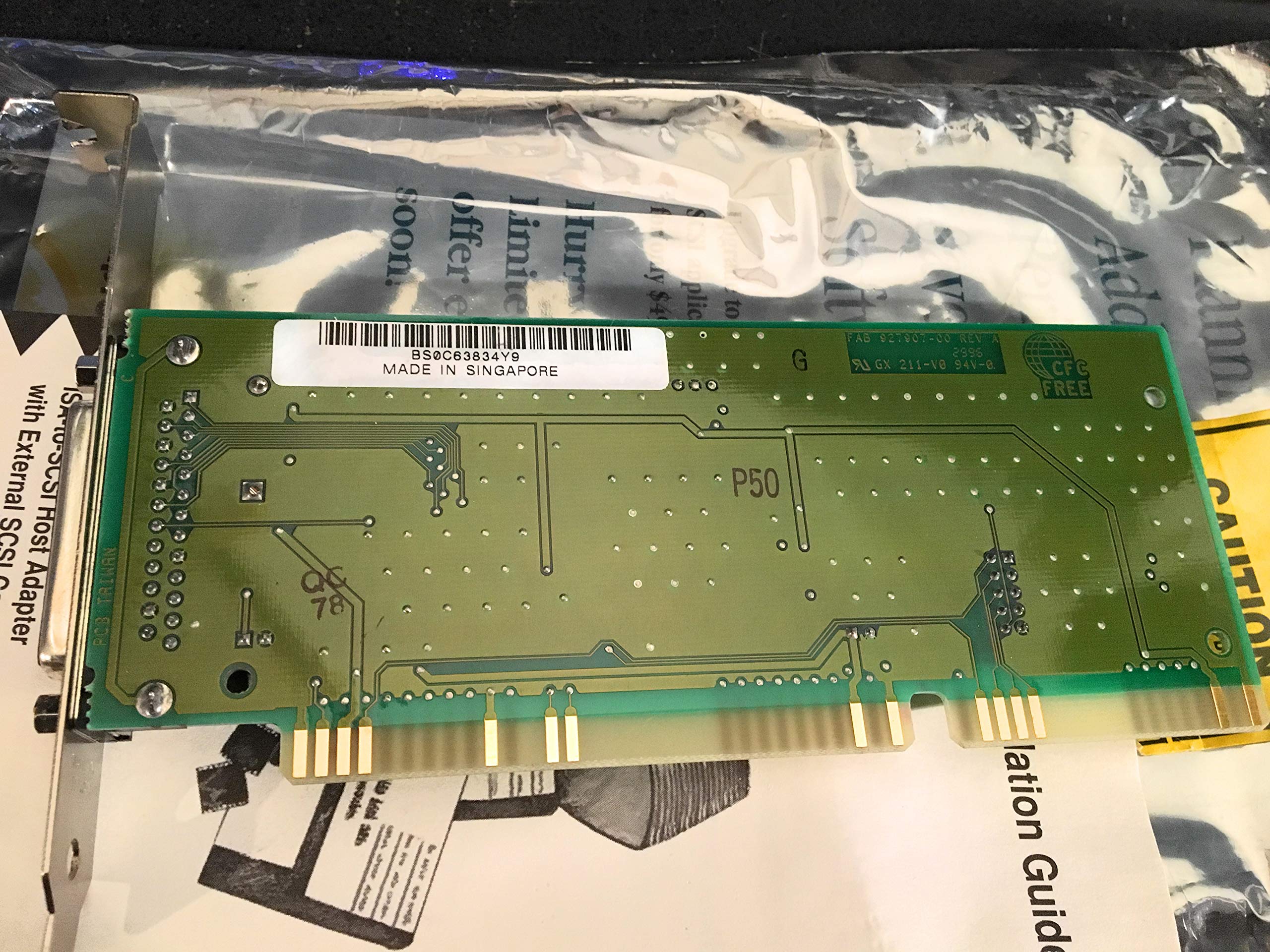 Adaptec Ava-1502E Isa Controller 25Pin Ext. Port