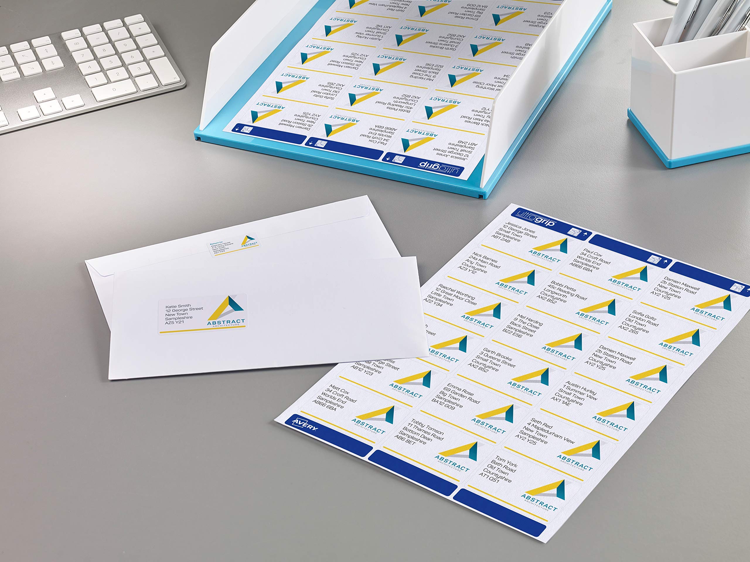Avery L7160-500 Address Labels 500 Sheets - 21 Labels Per Sheet