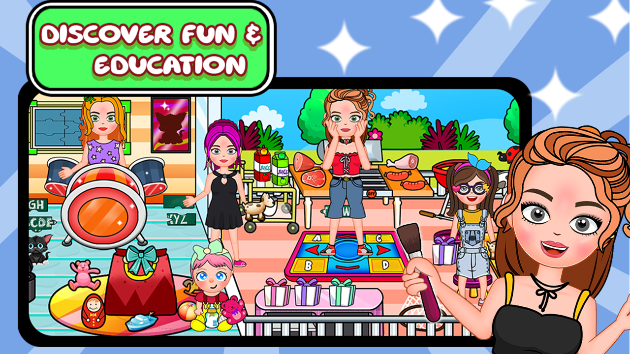 Aplicación Family Town My Babysitter Game en Amazon Appstore