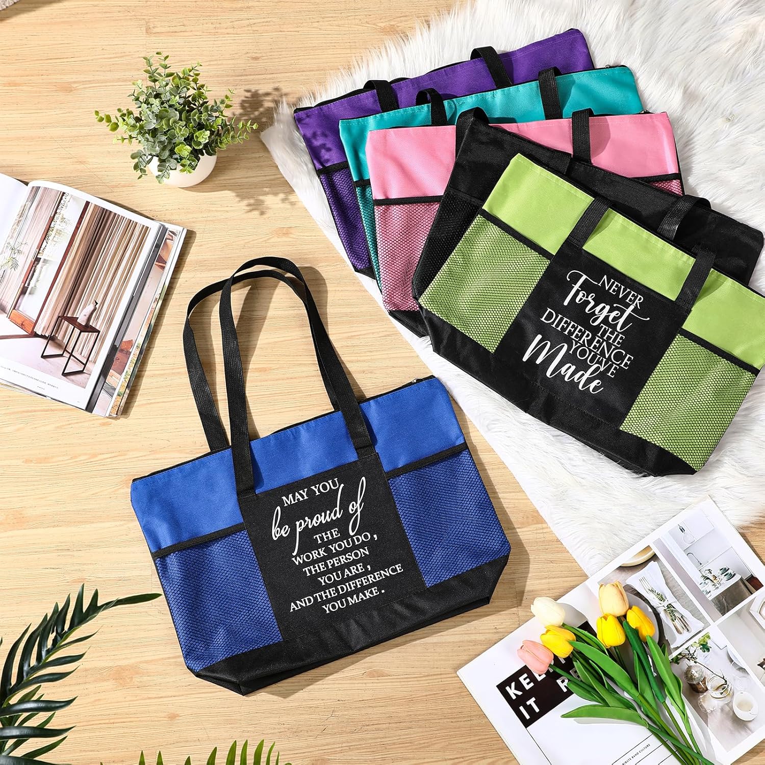 Paterr Teacher Appreciation Gift Thank You Tote Bags Patient Access Gifts Nurse Gifts for Coworkers Teacher Graduation