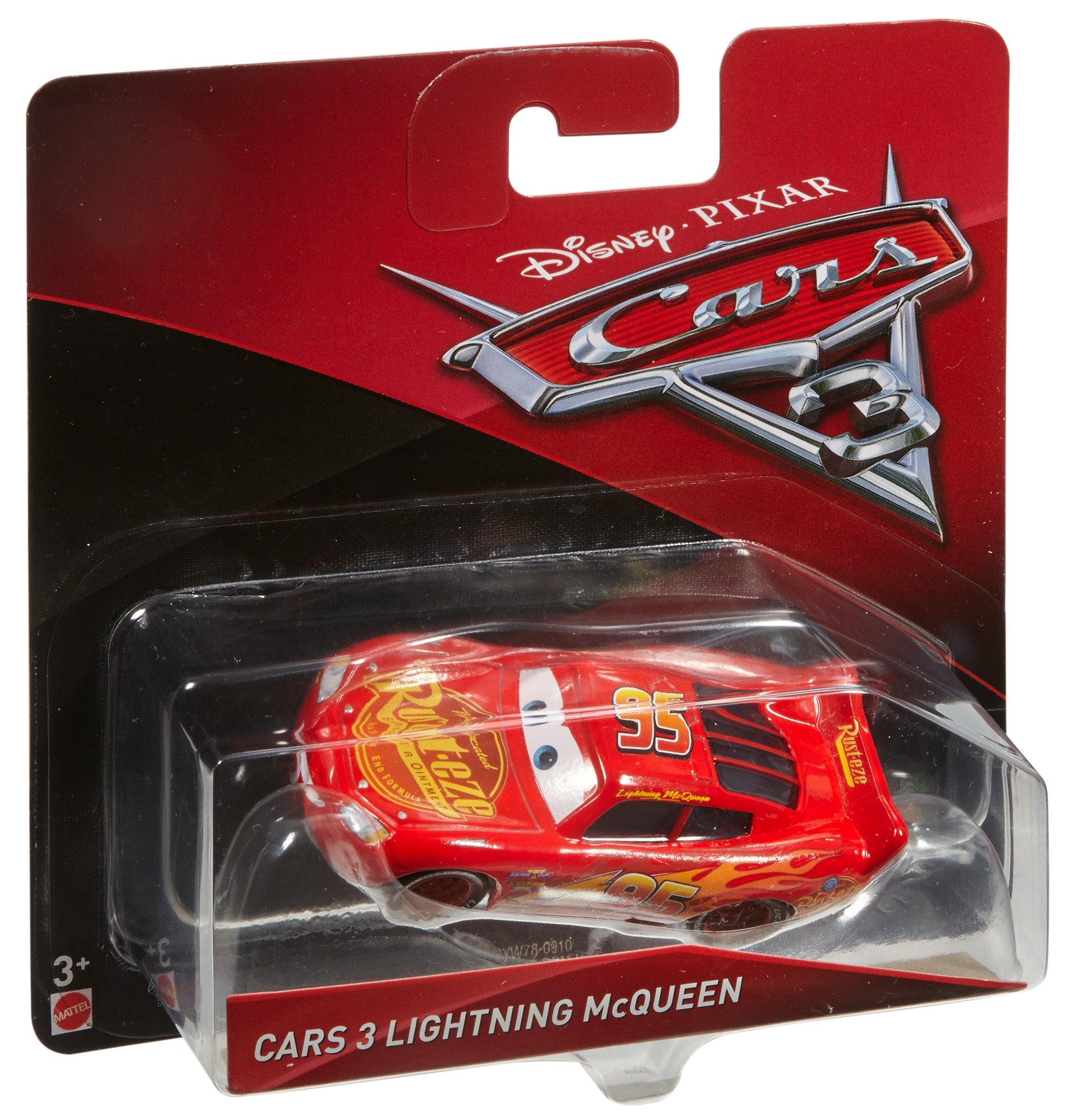 Disney Pixar Cars 3 Piston Cup Metal Die-Cast Vehicle Car Collectable Toy - Lightning McQueen (DYW78) - Image 2
