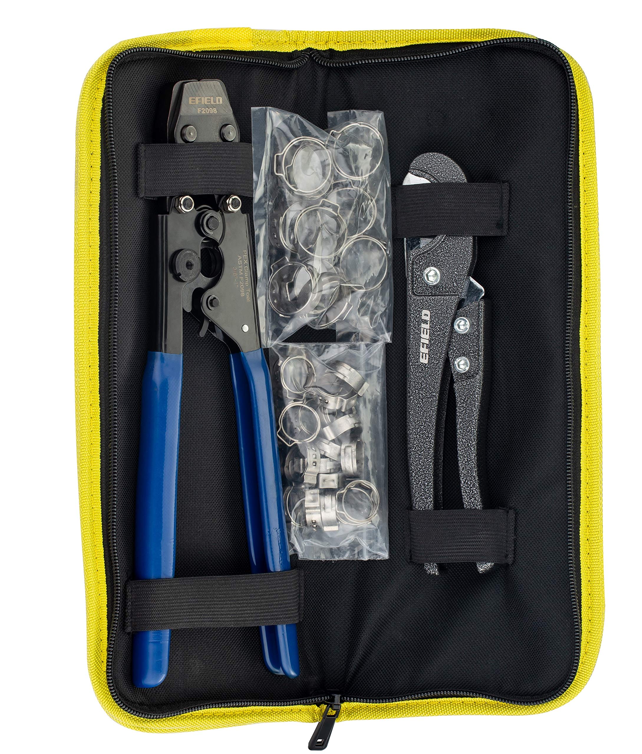 Buy EFIELD HeavyDuty Canvas Bag/PEX Cinch Clamp Crimping Tool for SS