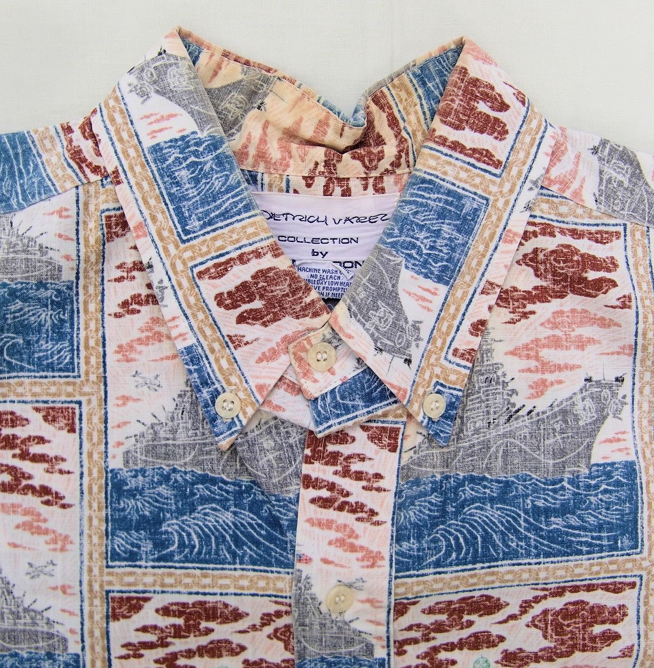 【REYN SPOONER】 Dietrich Varez アロハシャツ XL 古着 レインスプーナー REYNSPOONER DIETRICH VAREZ COLLECTION