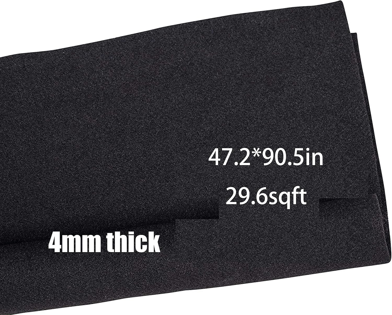 Speaker Box Carpet Fabric Black Car Trunk Truck Auto