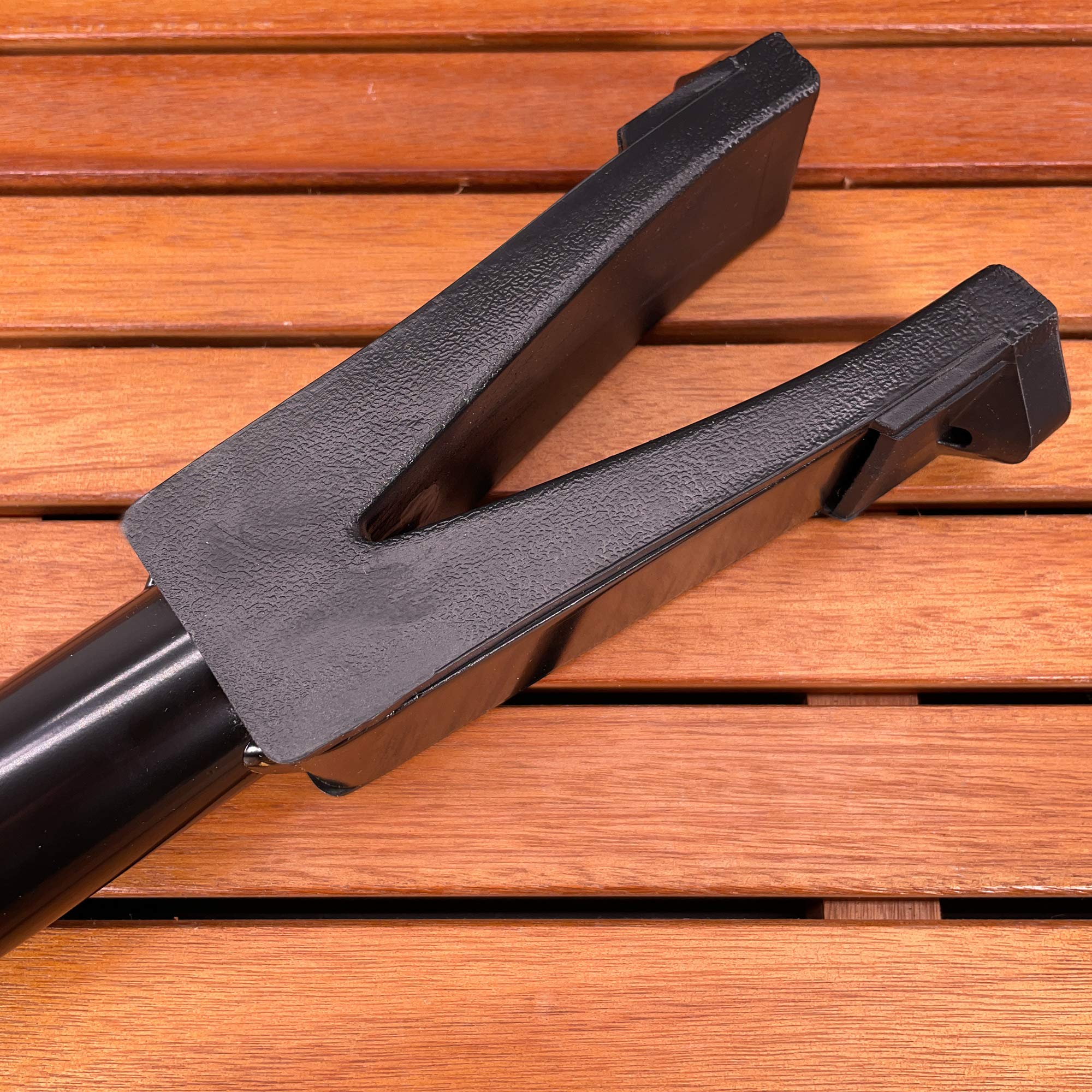 GATE14® Supporto per Motori Fuoribordo Regolabile per Carrello e Rimorchio Barca in Acciaio
