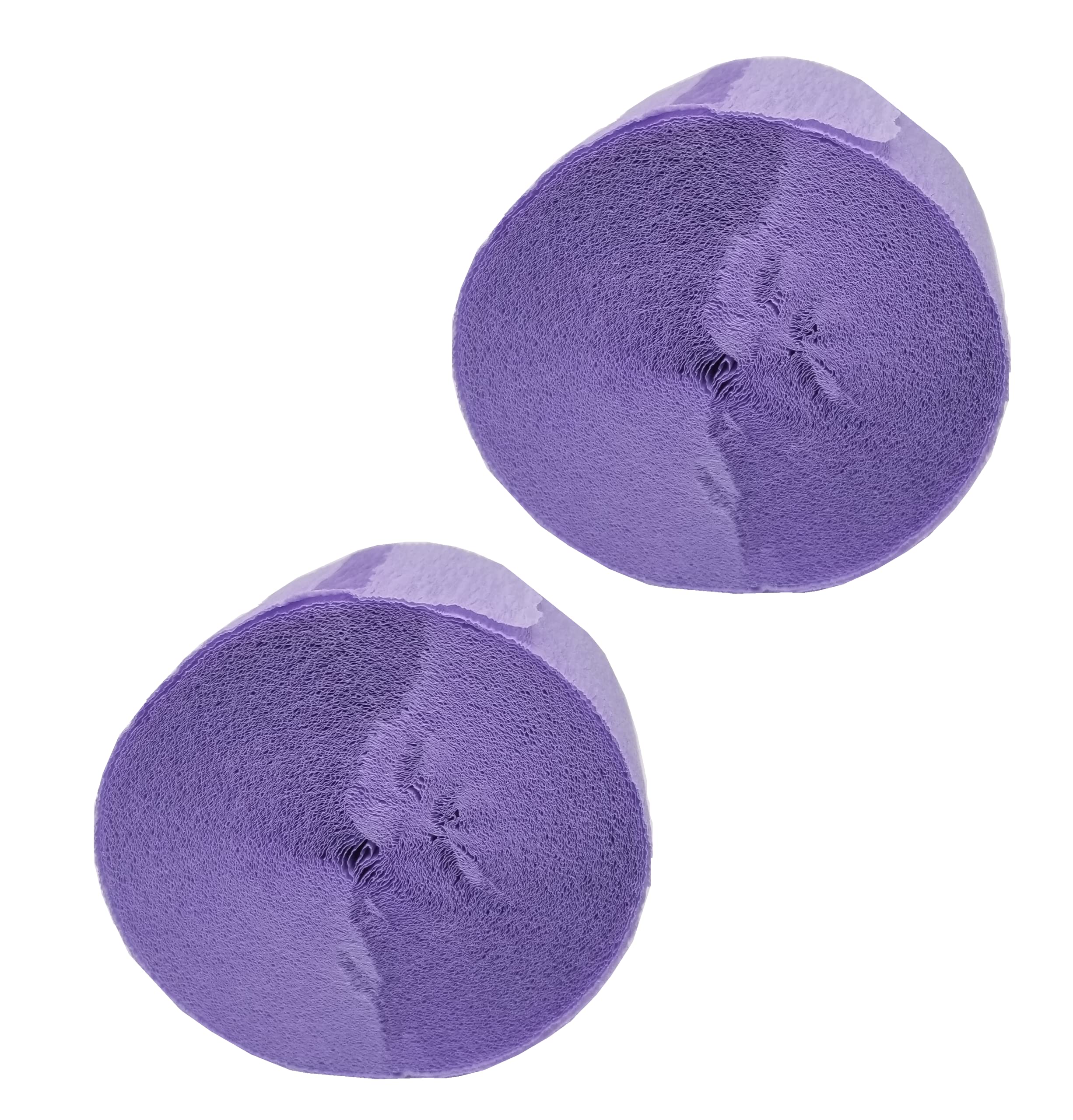 3 Rollen Krepppapier-Luftschlangen In Violett – Über 21 M Pro Rolle, Verblassungsbeständig, Für Partys & Deko