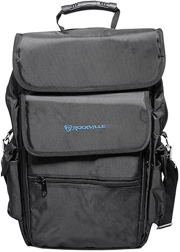 Rockville Key Case - Mochila de transporte suave para Impulse+Launchkey 25 teclados (RVBAG25), color negro