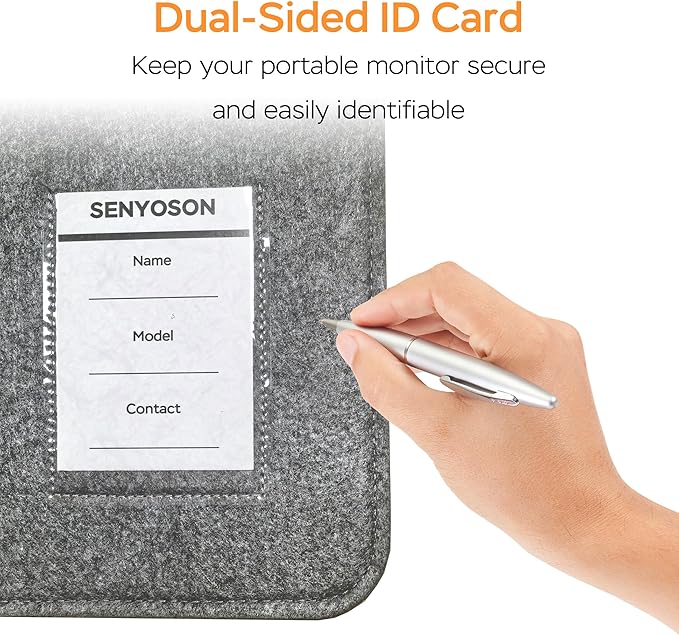 Funda Protectora Ligera para Monitor Portátil de 15.6 Pulgad miniatura 5