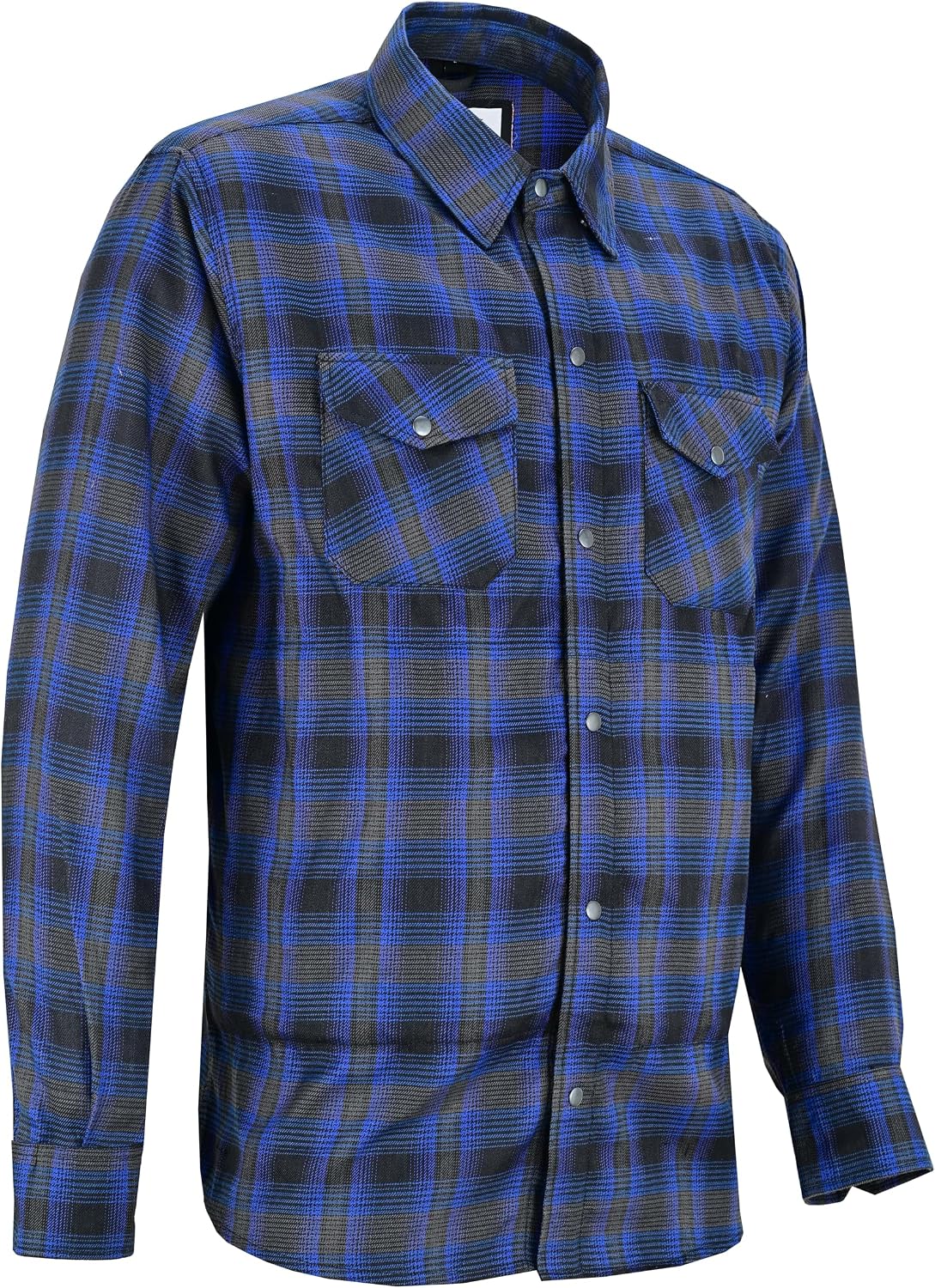 LVAD Men’s Flannel Shirt – HeartMate 3 Gear, Adjustable & Breathable with Battery Controller Pockets – Comfortable & Durable
