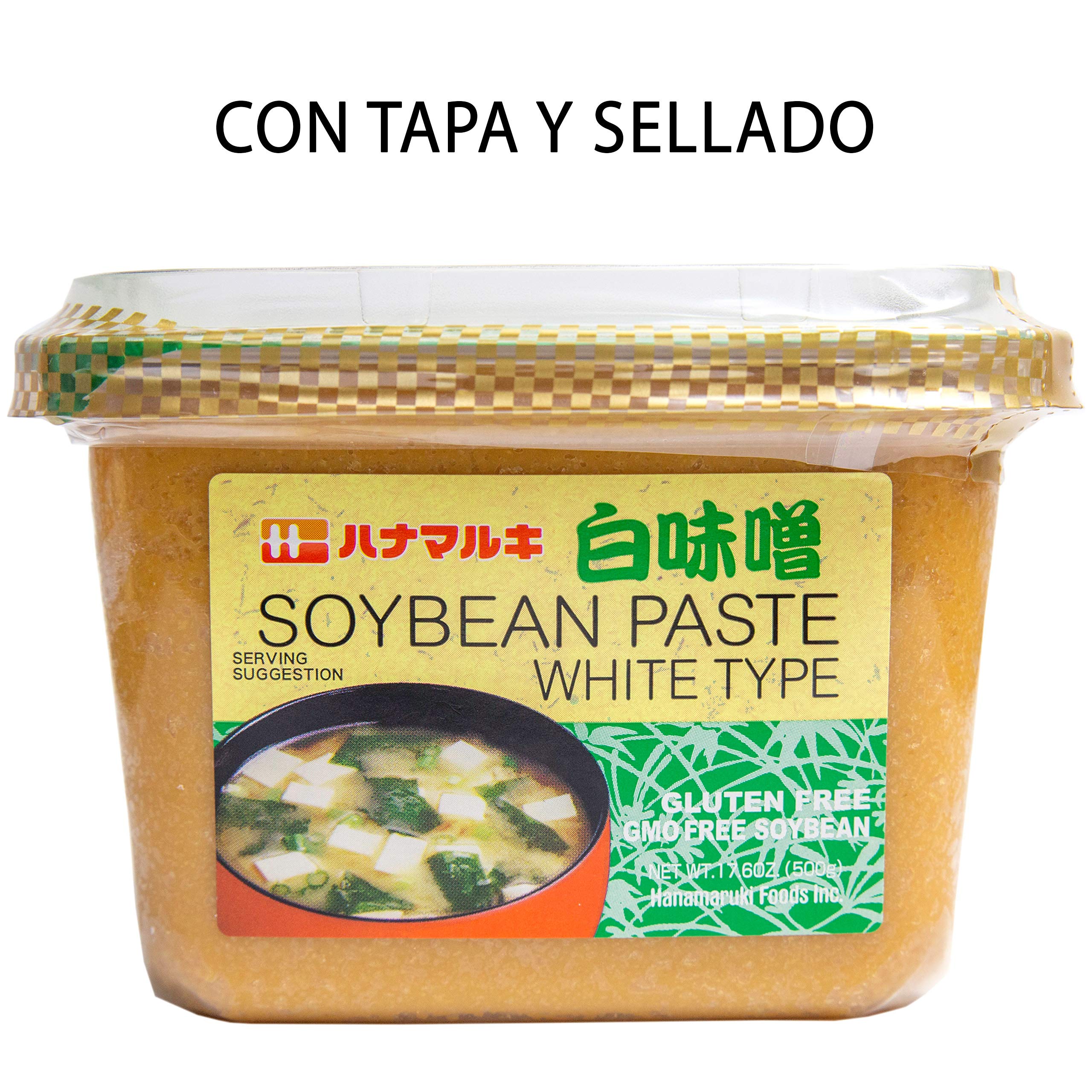 Pasta de Miso (Blanco) 500 gramos | Sin Gluten | Miso Japonés