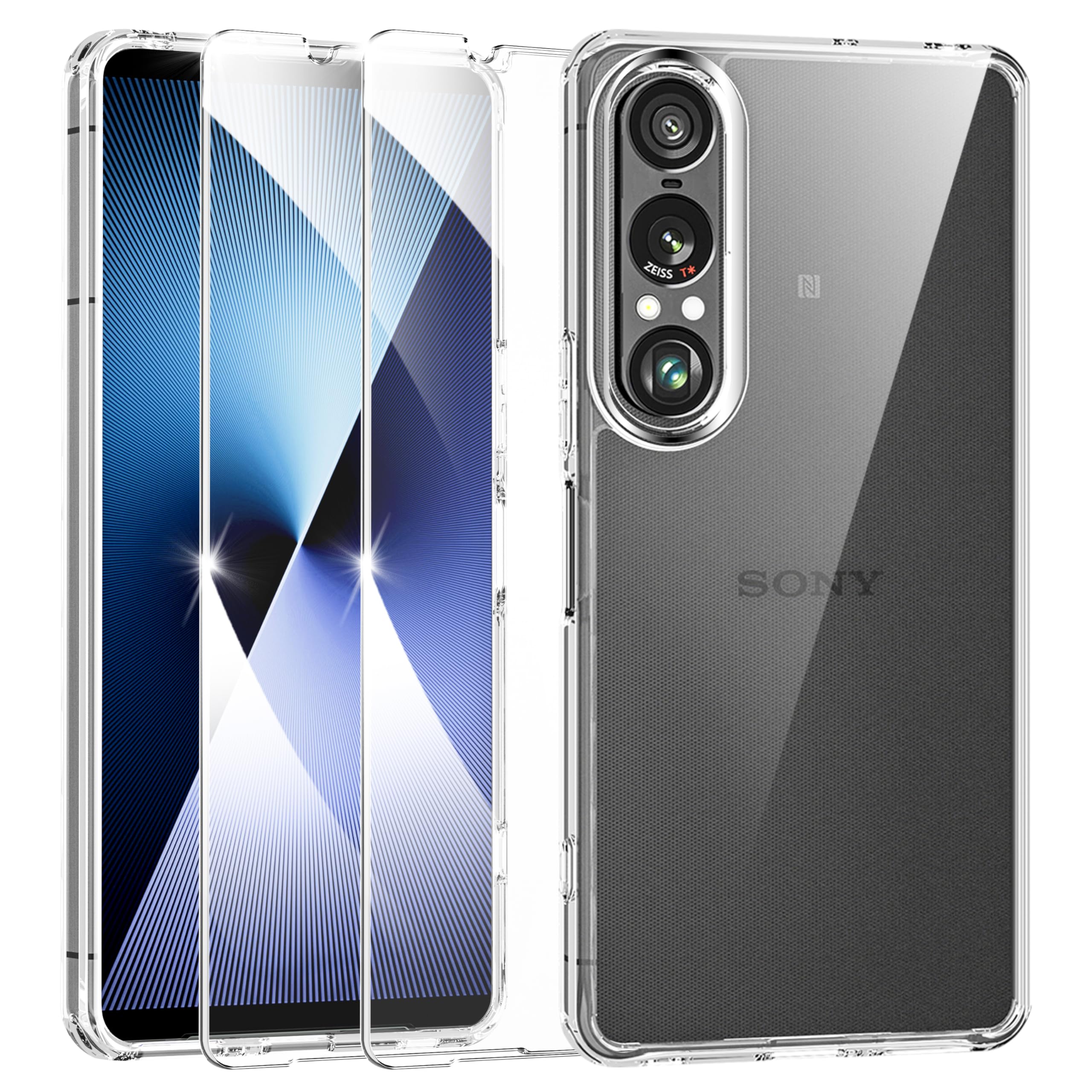 SONY Xperia 1 VII [ガラスフィルム&ケース付] Amazon.co.jp: Xperia 1 VII ケース 【ガラスフィルム付き・MagSafe