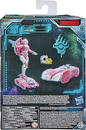 Miniatura 3 de Transformers Toys Generations War for Cybertron: Earthrise Deluxe WFC-E17 Arcee Figura de acción – Niños a partir de 8 años, 5.5 pulgadas