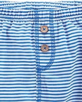 Vista 14 de Simple Joys by Carter's - Pantalones de forro polar para bebé, paquete de 4 Mini rayas negras/gris/gris claro/rayas blancas