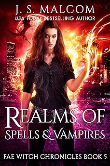 Realms of Spells and Vampires: Fae Witch Chronicles Book 5 - Kindle ...
