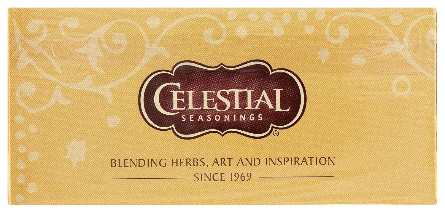 Celestial Seasonings Ginger & Probiotics Herbal Tea, 20 CT