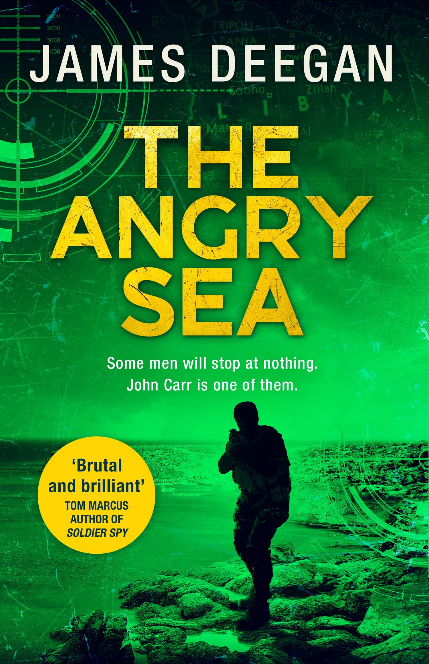 The Angry Sea by James Deegan (Paperback Book)