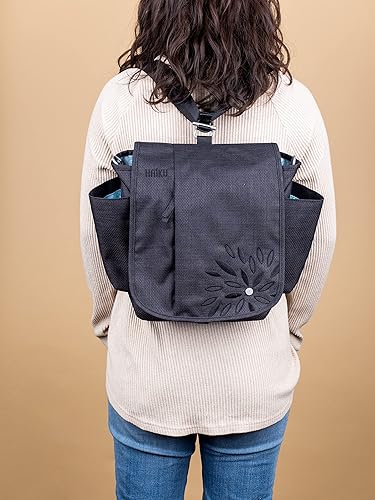 Miniatura 7 de HAIKU To Go Convertible 2.0 Crossbody, mochila bandolera de viaje, correas de hombro ajustables, bolsillos dobles para botella de agua