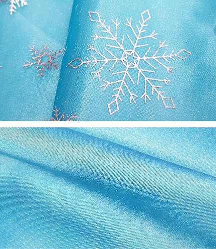 Miniatura 5 de Disfraz de Elsa para niñas pequeñas vestido de fiesta de cumpleaños de Navidad vestidos de princesa con accesorios