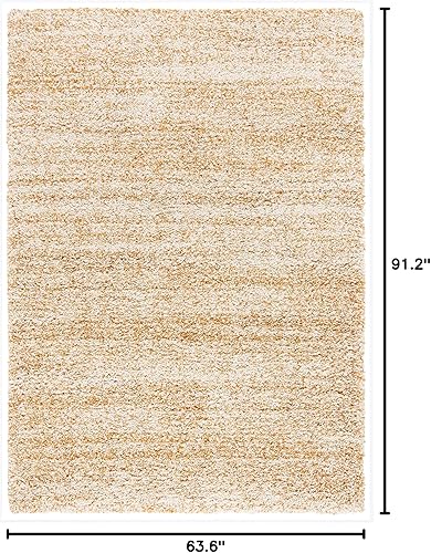 Miniatura 10 de SAFAVIEH Hudson Shag Collection SGH295C - Alfombra moderna abstracta que no desprende pelusa, para sala de estar, dormitorio, comedor y entrada,