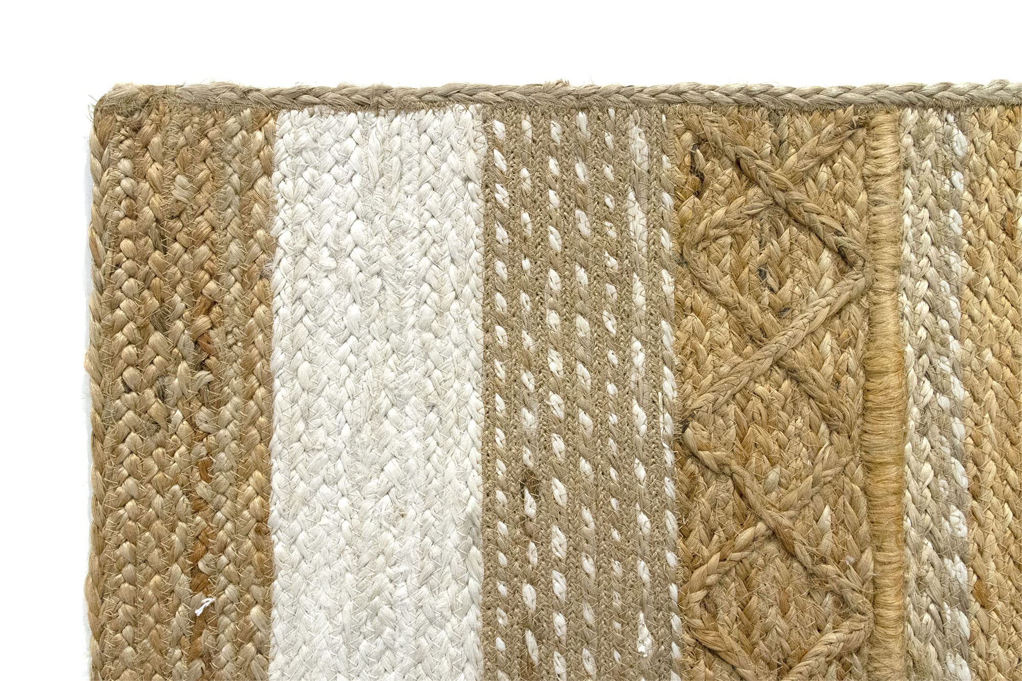 HAMID - Alfombra de Yute Sofía, 100% Fibra de Yute Natural, Alfombra Suave, Tejida a Mano, Alfombra de Salón, Comedor, Dormitorio, Pasillos, Entrada, (290x200cm)