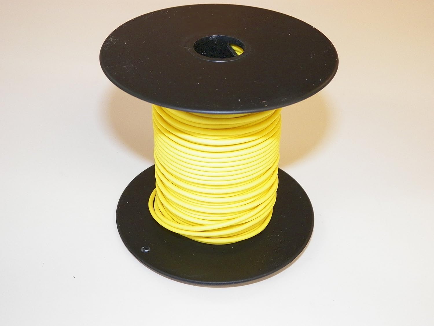Yellow Automotive GXL Copper Wire, 14 GA, AWG, Gauge .116. High Heat, Resist Abrasions. for Truck, Motorcycle, RV. General Purpose. DEFFERENT Lengths Available. (50 Foot Coil)