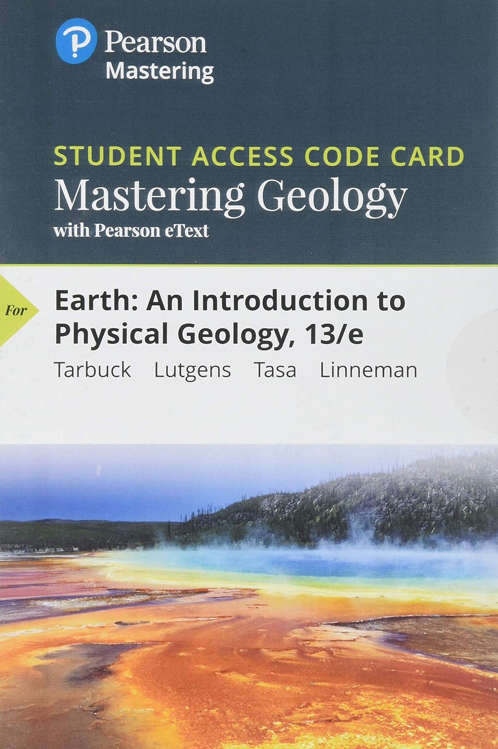 Buy Earth Mastering Geology With Pearson Etext Standalone Access Card