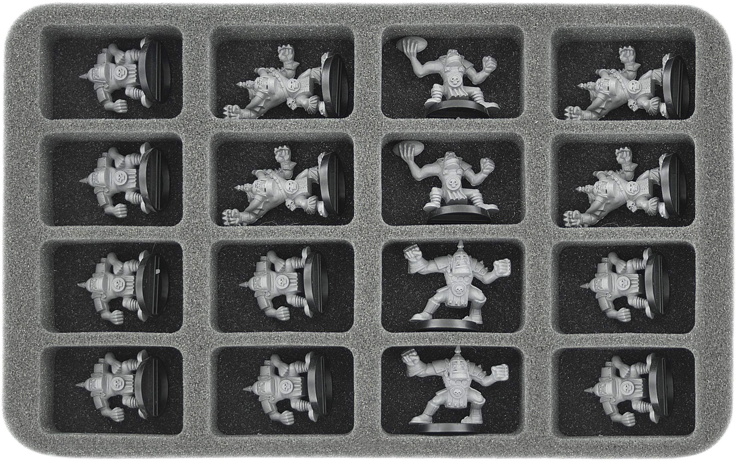 Feldherr MINI PLUS Custodia MINI PLUS compatibile con 64 miniature Blood Bowl