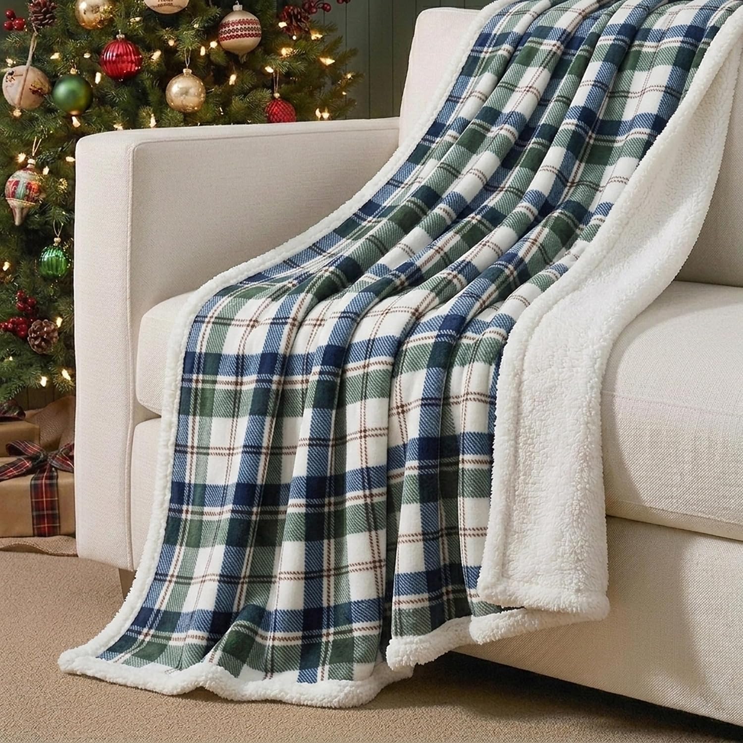 Eddie Bauer - Embossed Plush Throw Blanket for Couch or Bed, 50 x 60