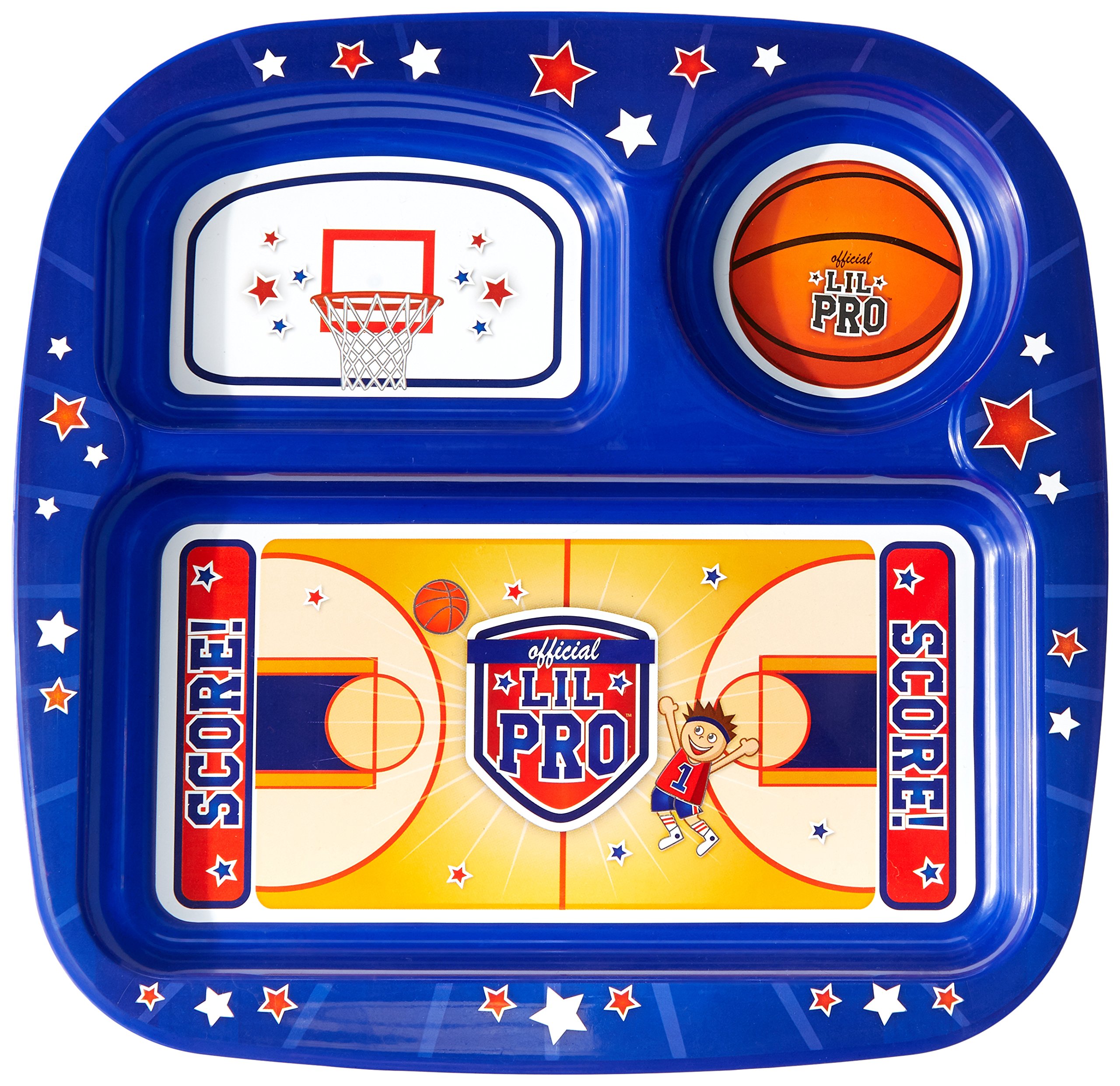 Lil Pro Basketbowl Feeding Set, Blue