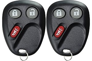 KeylessOption Keyless Entry Remote for 2005 Chevy Silverado (Pack of 2)