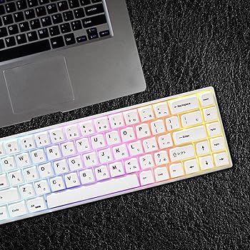 Amazon.com: GTSP 135-Key Japanese White keycaps 65 Percent XDA