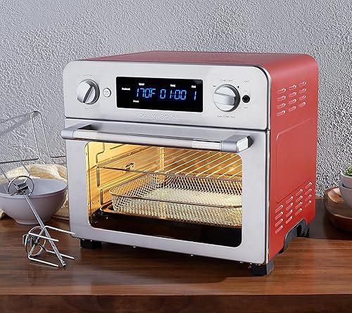 Miniatura 5 de Blue Jean Chef Horno tostador con freidora de aire digital de 23L (renovado)