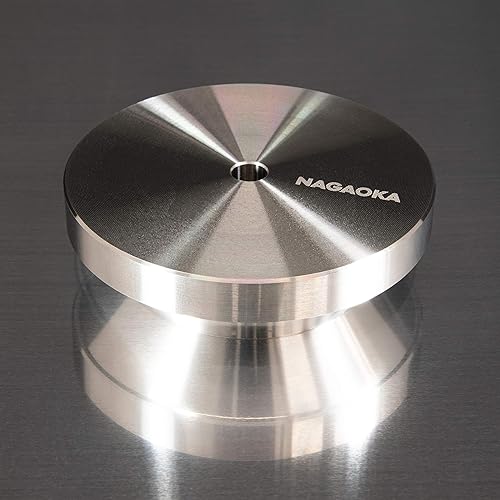 Miniatura 2 de NAGAOKA Accesorios Disco de vinilo Estabilizador Inoxidable Tallado STB-SU01