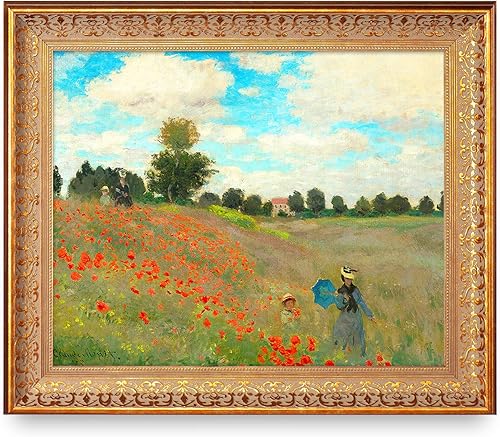 Miniatura 218 de A&T ARTWORK Antibes Seen from The Salis Gardens de Claude Monet Las Obras de Arte Clásico Mundial Reproducciones, Impresiones de Arte en Lienzo