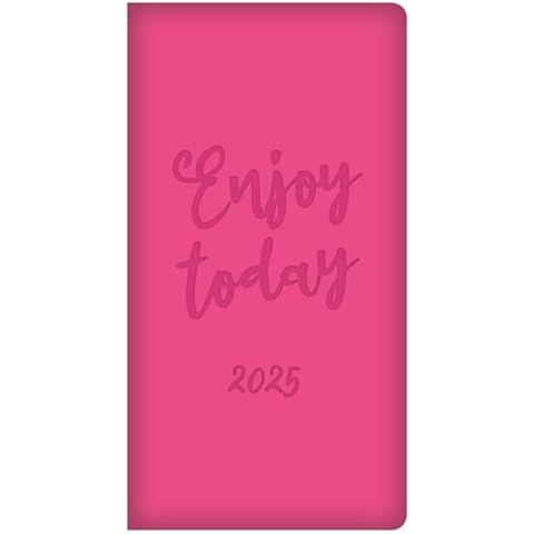 2025 Baby Pink Week to View Diary Cover