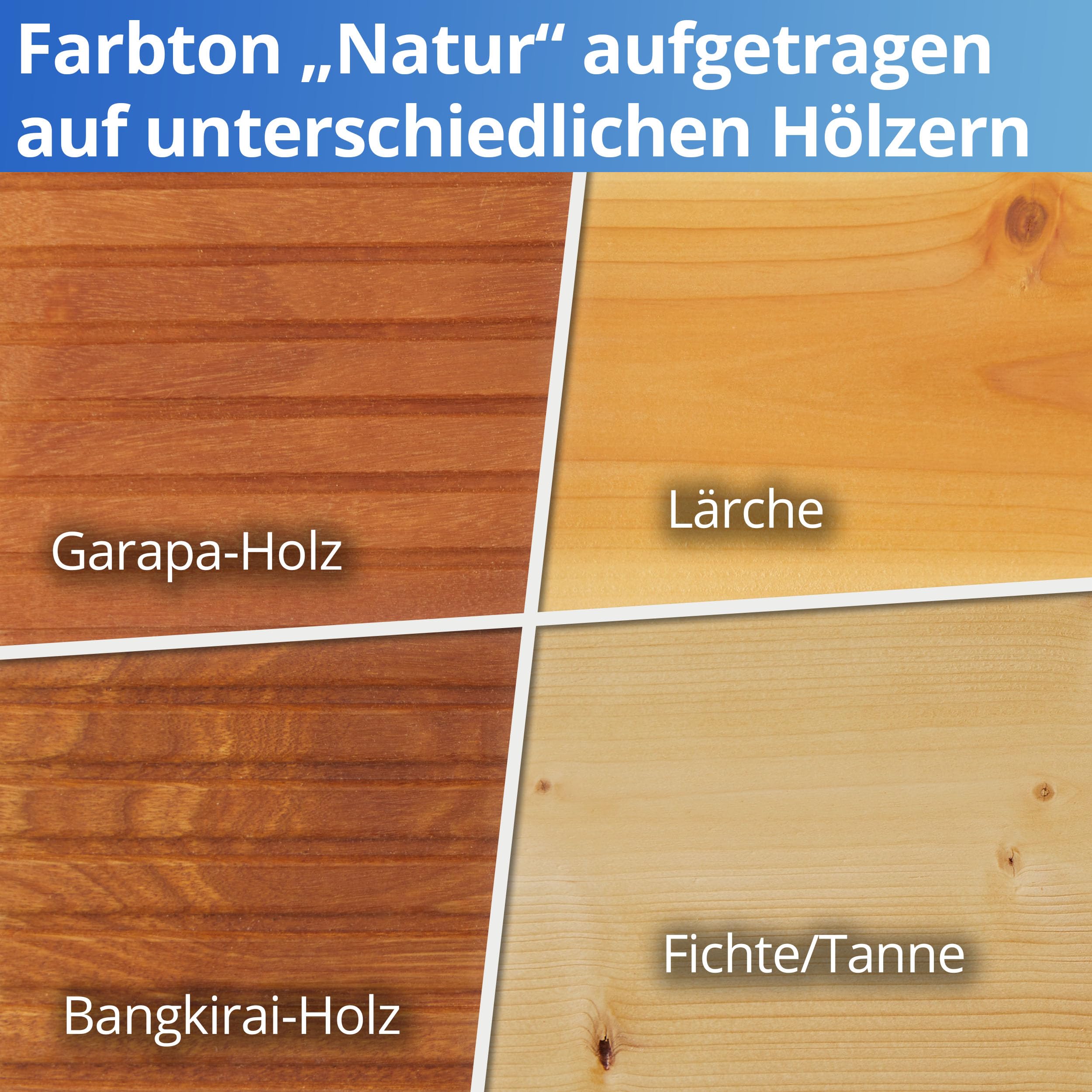 Nanoprotect UV-Protect | Holzöl | UV-Schutz | Witterungsschutz | Langzeitschutz gegen Vergrauung, Austrocknung und Rissbildung | 5 Liter | Natur - unpigmentiert | Für ca. 35-50 m²